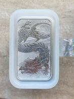 Dragon Rectangle 2023 | 1 oz | Zilver, Postzegels en Munten, Edelmetalen en Baren, Ophalen of Verzenden, Zilver