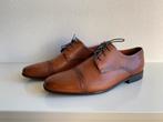 Van Lier veterschoenen: Leder, cognac, Bruin, Van Lier, Ophalen of Verzenden, Gedragen