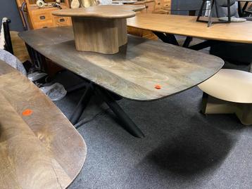 Deens ovale tafel 240x105 - donkerbruin beschikbaar voor biedingen