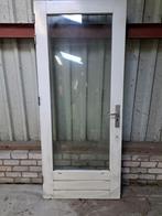 Buitendeur inclusief beglazing, 215 cm of meer, 80 tot 100 cm, Zo goed als nieuw, Hout