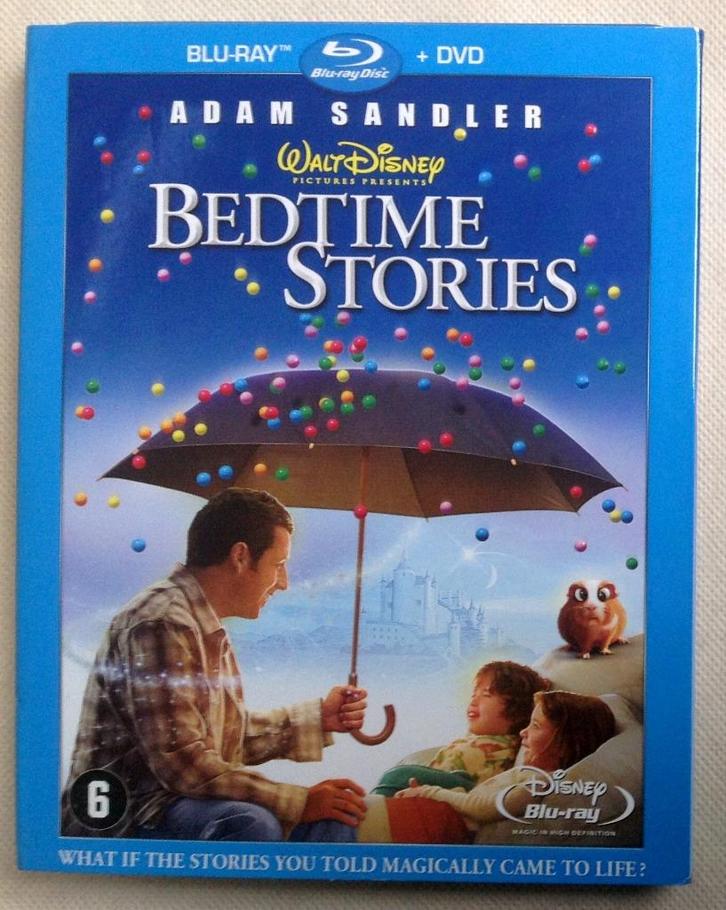 Bedtime Stories Adam Sandler Bluray & DVD, Cd's en Dvd's, Blu-ray, Verzenden