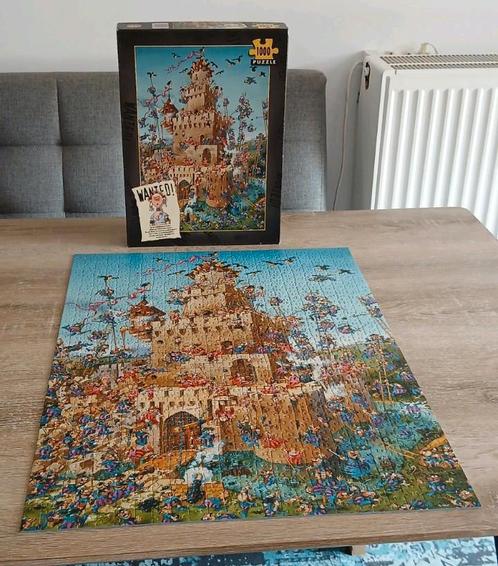 Heye loup 1000 puzzle wanted suzie puzzel, Hobby en Vrije tijd, Denksport en Puzzels, Legpuzzel, 500 t/m 1500 stukjes, Ophalen of Verzenden