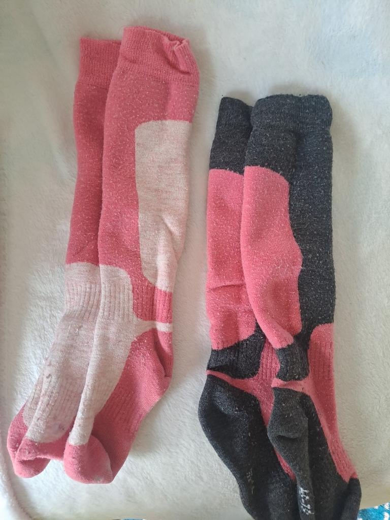 Warme sokken maat 31-34 - Gedragen, Kleding | Dames, Ophalen of Verzenden, Gedragen, Overige maten, Sokken en Kniesokken
