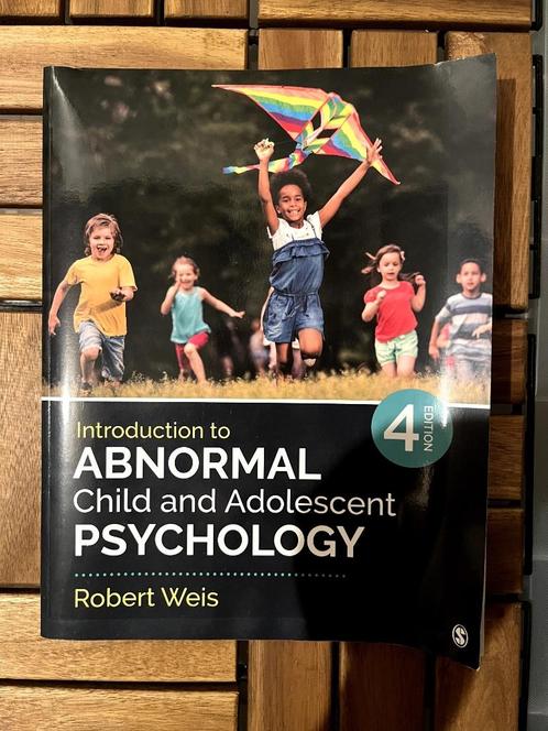 Introduction to Abnormal Child and Adolescent Psychology 4th, Boeken, Studieboeken en Cursussen, Zo goed als nieuw, WO, Beta, Ophalen