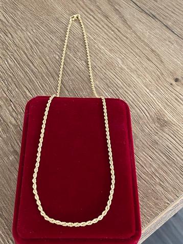 14 karaat gouden ketting  beschikbaar voor biedingen