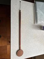 Antieke Klok Slinger Hout Rond Schijf Decoratief Functioneel, Ophalen