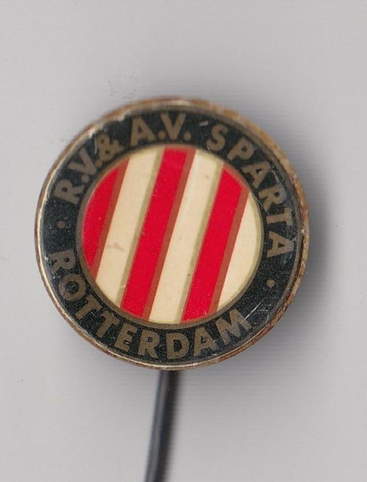 Voetbal Sparta Rotterdam speldje, Verzamelen, Speldjes, Pins en Buttons, Gebruikt, Speldje of Pin, Overige onderwerpen, Ophalen of Verzenden