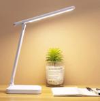 LED Touch Switch wit opvouwbare bureaulamp, Minder dan 50 cm, Nieuw, Kunststof, Ophalen of Verzenden