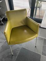 6 Leren stoelen Merk: Label, Ophalen of Verzenden, Gebruikt, Minder dan 75 cm