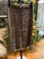 M&S Mode Leopard Rok - Maat 42/44 (L), Bruin, Maat 42/44 (L), Ophalen of Verzenden, Zo goed als nieuw