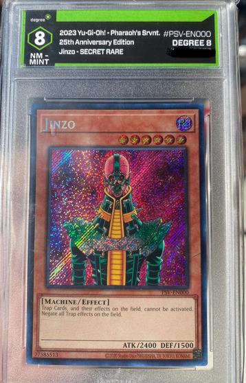 Yu-Gi-Oh! Jinzo PSV-EN000 Grade 8 M/NM ! beschikbaar voor biedingen