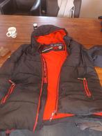 Superdry Sports Puffer - Heren Winterjas, Maat 48/50 (M), Zwart, Ophalen of Verzenden, Gedragen