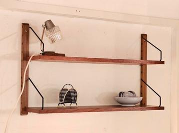 Vintage keukenplank boekenplank boekenrek wandplanken beschikbaar voor biedingen