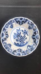 Antieke Delfts blauwe aardewerken schaal, Antiek en Kunst, Ophalen of Verzenden