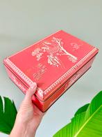 Vintage roze Lonka blik opbergblik sprookje, Verzamelen, Ophalen of Verzenden, Gebruikt