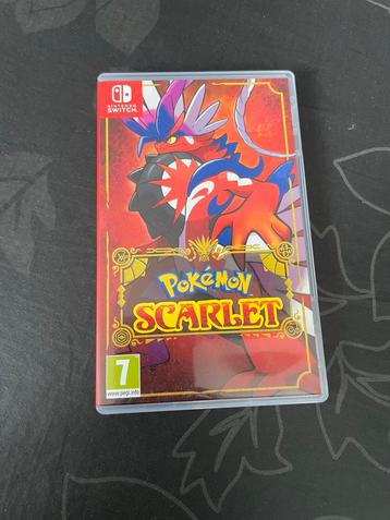 Pokémon Scarlet - Nintendo Switch game beschikbaar voor biedingen