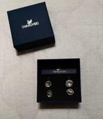 2 Paar Swarovski Oorbellen, Met kristal, Hangers, Ophalen of Verzenden, Zilver