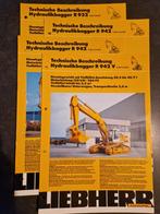 Liebherr Hydraulikbagger Brochures, Ophalen of Verzenden, Gelezen, Liebherr, Catalogus