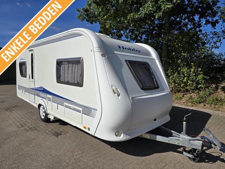 Hobby Excellent 540 UL Dakairco Mover Unico Voortent, Caravans en Kamperen, Caravans, Bedrijf, tot en met 4, 1000 - 1250 kg, Rondzit