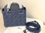 Lady Dior Tas Navy Blauw – Nieuw + Strap & Dustbag, Ophalen of Verzenden, Nieuw, Blauw, Schoudertasje