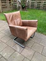 Design fauteuil JESS, Huis en Inrichting, Fauteuils, Ophalen, Gebruikt, 50 tot 75 cm, Leer