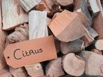 Citrus chunks rookhout, Minder dan 3 m³, Ophalen of Verzenden, Overige houtsoorten, Blokken