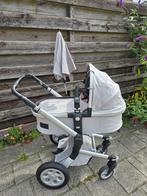 Joolz day grijs kinderwagen incl accessoires, Kinderen en Baby's, Kinderwagens en Combinaties, Gebruikt, Verstelbare duwstang