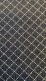 Tapijt antraciet ecru blokje #85#, Ophalen, Nieuw, Grijs, Tapijt