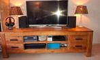 Tv meubel teak hout, Huis en Inrichting, Gebruikt, Ophalen of Verzenden, Minder dan 100 cm, 50 tot 75 cm