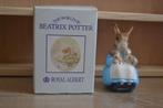 Oud porseleinen beeldje Beatrix Potter / Peter Rabbit, Dier, Zo goed als nieuw, Verzenden