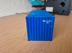Blauwe Tekno container schaal 1:50 (b-keuze), Ophalen of Verzenden, Zo goed als nieuw, Bus of Vrachtwagen, Tekno