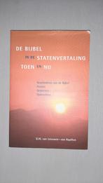 De bijbel in de Statenvertaling toen en nu., Boeken, Godsdienst en Theologie, Ophalen of Verzenden, Zo goed als nieuw, G.W. van Leeuwen-van Haaften