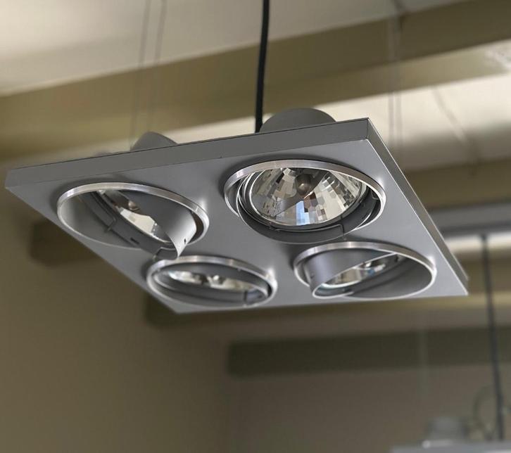 Industriële lampen spots dimbaar modern lamp hanglamp, Huis en Inrichting, Lampen | Hanglampen, Zo goed als nieuw, Minder dan 50 cm