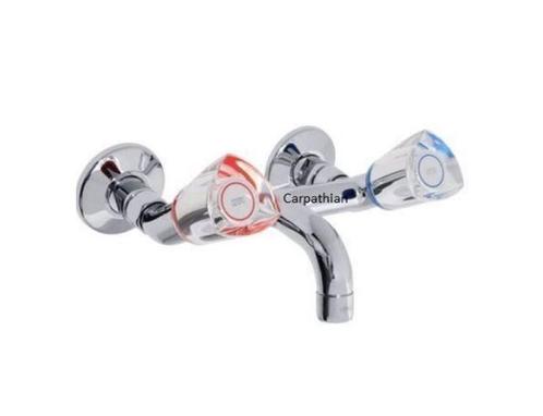 KWC STAR WAND BADKRAAN CHROOM, Doe-het-zelf en Verbouw, Sanitair, Nieuw, Kraan, Chroom, Ophalen of Verzenden