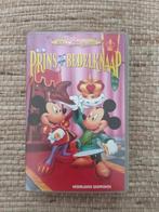 De prins en de bedelknaap VHS ( mini Disney classic ), Alle leeftijden, Ophalen of Verzenden, Gebruikt