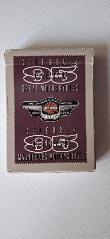 Harley Davidson Kaartspel 95 Jaar Jubileum beschikbaar voor biedingen