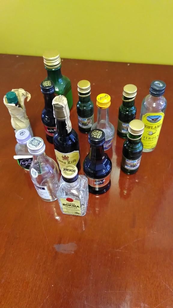 Miniatuur drankflesjes, Verzamelen, Complete verzamelingen en Collecties, Ophalen of Verzenden