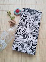 Batik Sarong/ lap/ stof Indonesië #1566, Hobby en Vrije tijd, Stoffen en Lappen, Verzenden, Wit, Nieuw, 30 tot 120 cm