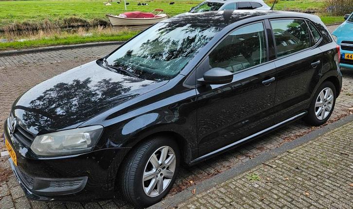 Volkswagen Polo 1.2 6V 44KW 5D nov 2011 Zwart, Auto's, Volkswagen, Particulier, Polo, Benzine, B, Hatchback, Handgeschakeld, Origineel Nederlands