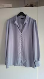 Mooie blouse, Ophalen of Verzenden, Zo goed als nieuw, Maat 38/40 (M), Grijs