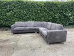 GRATIS LEVERING HEEL NL Mooie Grote Antraciet Hoekbank, 250 tot 300 cm, Hoekbank, Ophalen of Verzenden, Zo goed als nieuw
