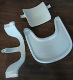 Stokke Tripp Trapp babyset met tray Wit, Kinderen en Baby's, Kinderstoelen, Ophalen of Verzenden, Zo goed als nieuw, Meegroeistoel