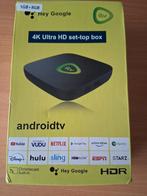 4K ultra HD set-top box, Audio, Tv en Foto, Mediaspelers, Ophalen of Verzenden, Nieuw, USB 2, Minder dan 500 GB