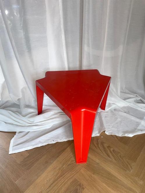 Space age side table by Helmut Bätzner, Huis en Inrichting, Tafels | Bijzettafels, Gebruikt, Rechthoekig, Minder dan 45 cm, Minder dan 55 cm