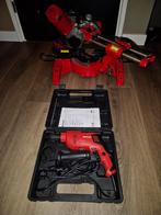 Zo goed alsnieuwe Einhell afkortzaag + een Einhell klopboor!, Nieuw, Klopboormechanisme, 400 tot 600 watt, Ophalen