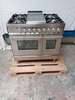 Boretti gasfornuis en dubbele oven, Ophalen, Gebruikt, 60 cm of meer, Gas