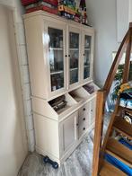 Buffetkast / boerenkast / servieskast / vitrinekast, Ophalen, Zo goed als nieuw, 25 tot 50 cm, 200 cm of meer