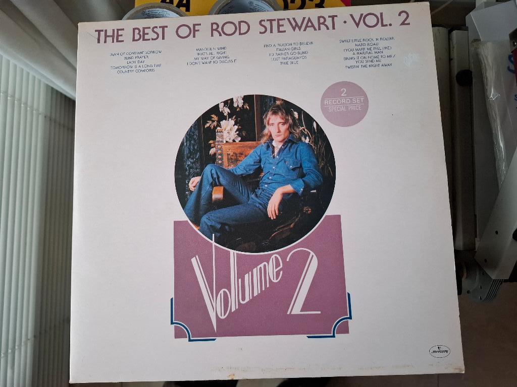 Rod Stewart the best of 2lp, Verzenden, Zo goed als nieuw, Poprock