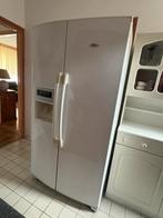 Whirlpool Amerikaanse Koelkast met ijsfunctie, Ophalen, 200 liter of meer, 60 cm of meer, Met aparte vriezer