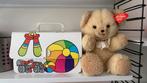 Robijn knuffel met koffer retro, Kinderen en Baby's, Ophalen of Verzenden